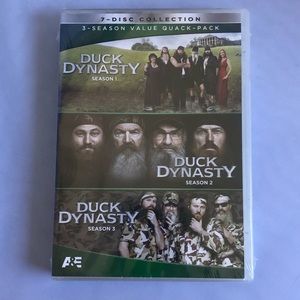 Duck Dynasty seasons 1, 2, and 3. Factory sealed.